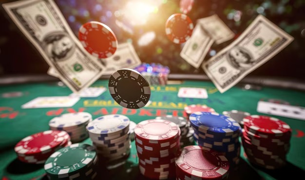 qqindah mobile app displaying live casino table with HD video stream and betting interface